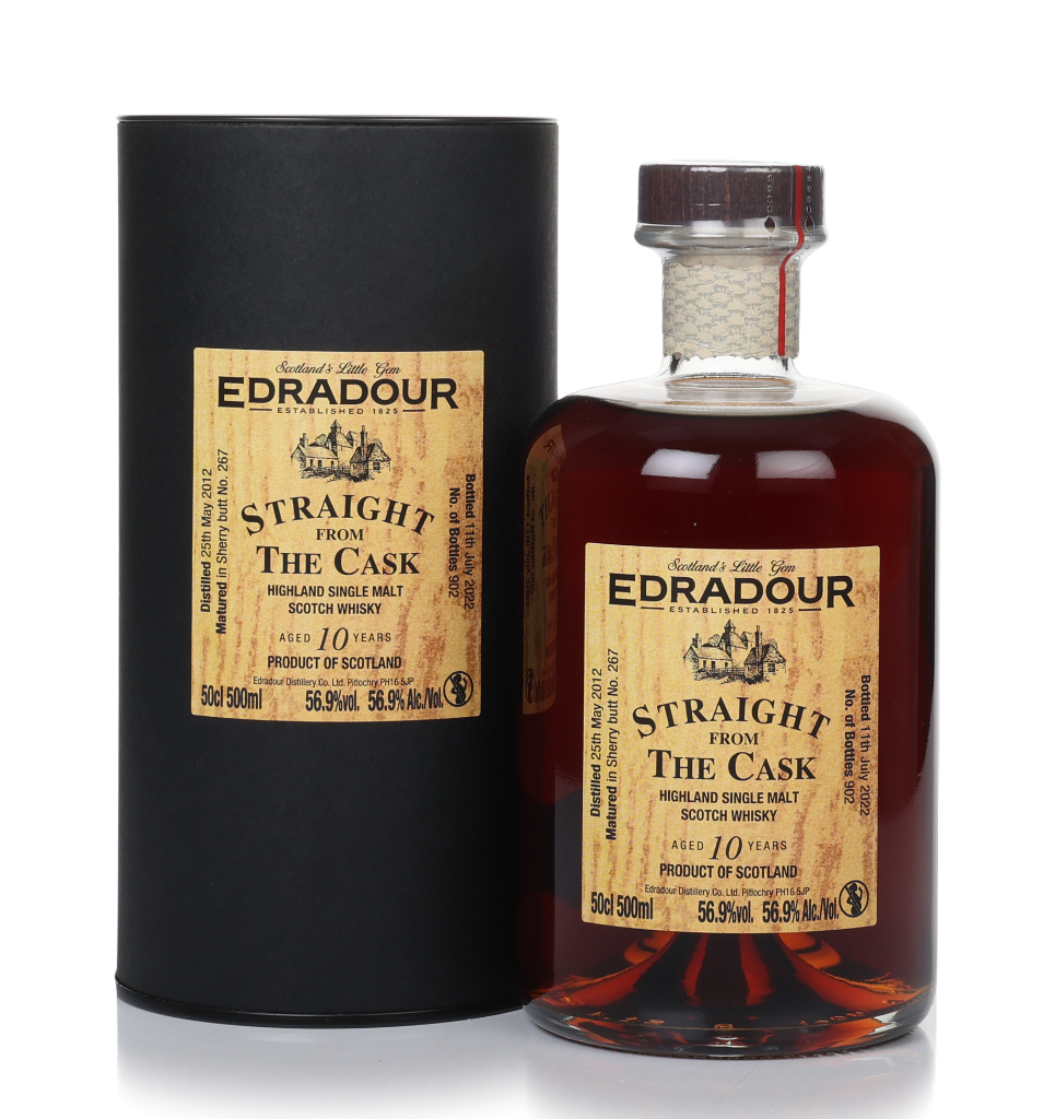 Edradour 10 Year Old 2012 (cask 267) - Straight From The Cask 50cl product image