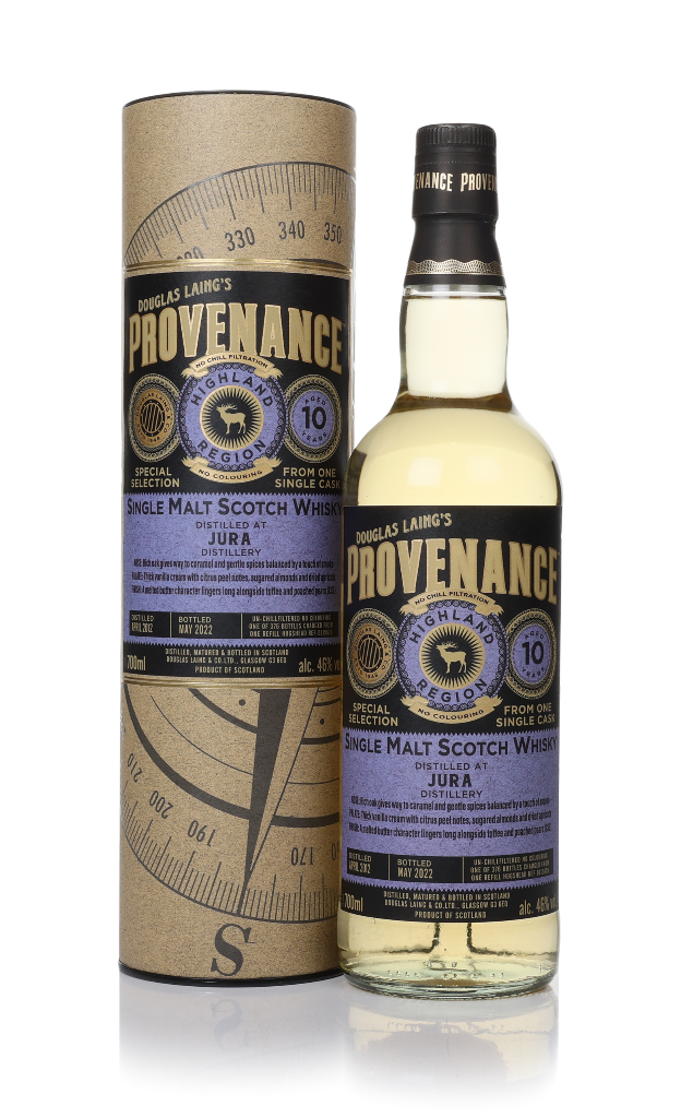 Jura 10 Year Old 2012 (cask 15870) - Provenance (Douglas Laing) 70cl product image