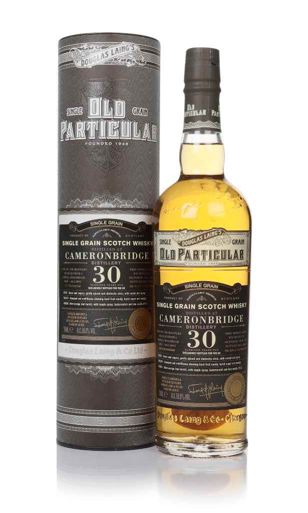 Cameronbridge 30 Year Old 1991 (cask 15891) - Old Particular (Douglas Laing) 70cl product image