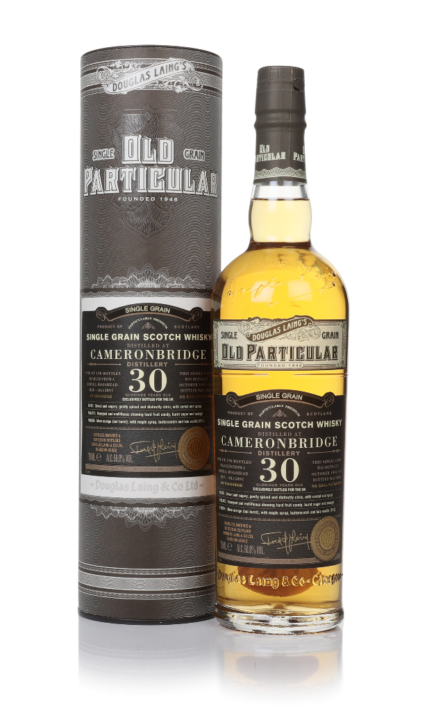 Cameronbridge 30 Year Old 1991 (cask 15891) - Old Particular (Douglas Laing) 70cl product image