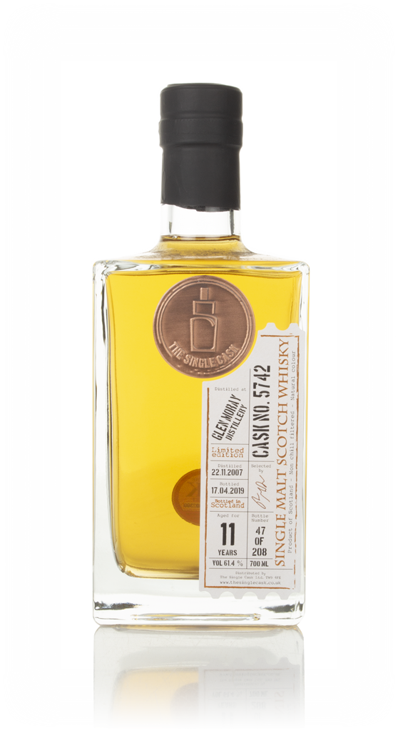 Glen Moray 11 Year Old 2007 (cask 5742) - The Single Cask  70cl product image