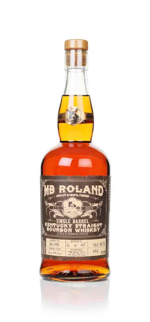 MB Roland Single Barrel Bourbon 56.8% 70cl product image