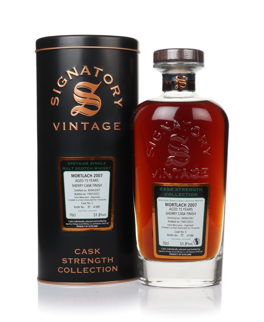 Mortlach 15 Year Old 2007 (cask 5) - Cask Strength Collection (Signatory) 70cl product image