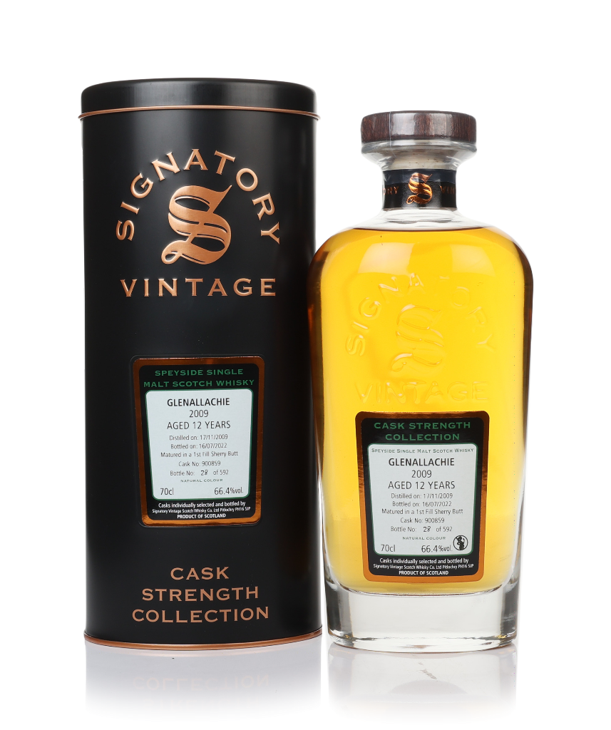 GlenAllachie 12 Year Old 2009 (cask 900859) - Cask Strength Collection (Signatory) 70cl product image