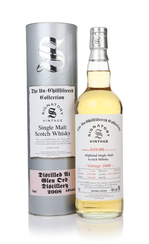 Glen Ord 13 Year Old 2008 (casks 318691 & 318694 & 318695) - Un-Chillfiltered Collection (Signatory) 70cl product image
