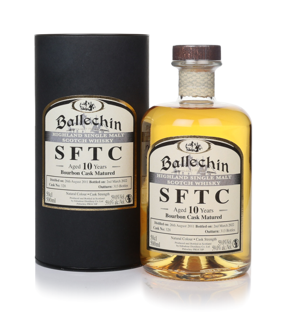 Ballechin 10 Year Old 2011 (cask 328) - Straight From The Cask 50cl product image