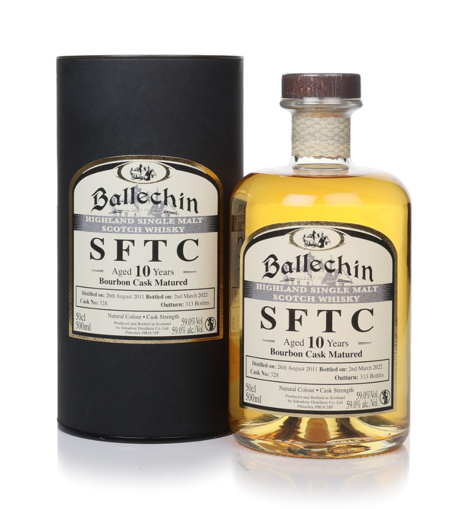 Ballechin 10 Year Old 2011 (cask 328) - Straight From The Cask 50cl product image