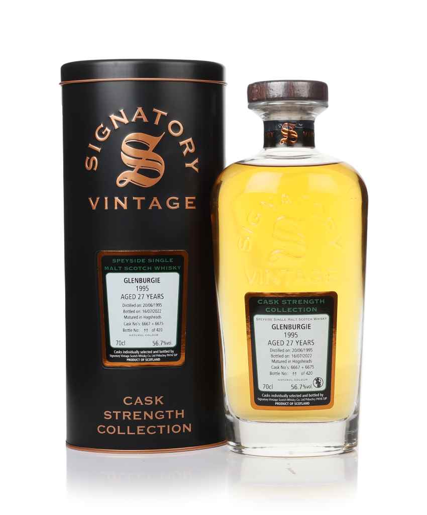 Glenburgie 27 Year Old 1995 (cask 6667 & 6675) - Cask Strength Collection (Signatory) 70cl product image