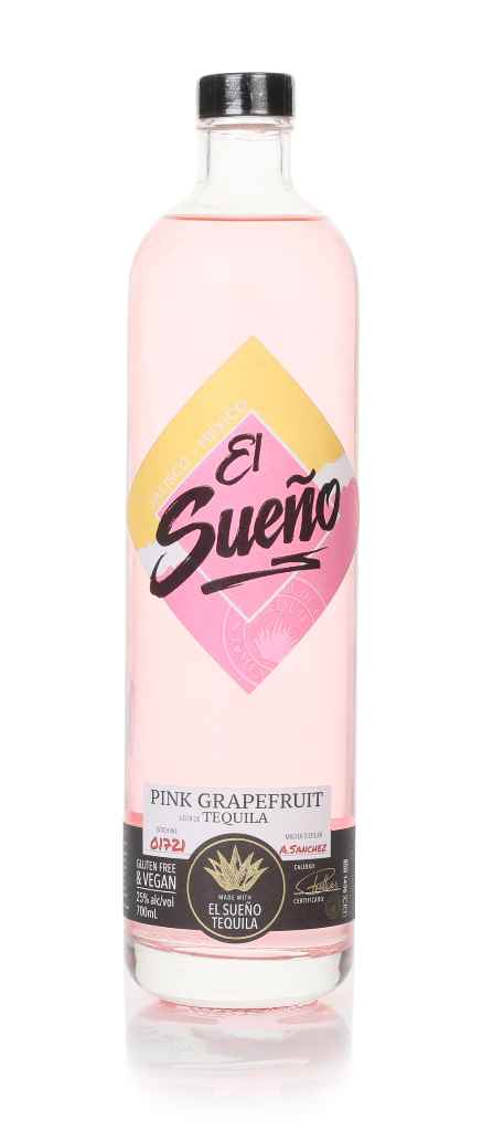 El Sueño Pink Grapefruit Tequila Liqueur 70cl product image