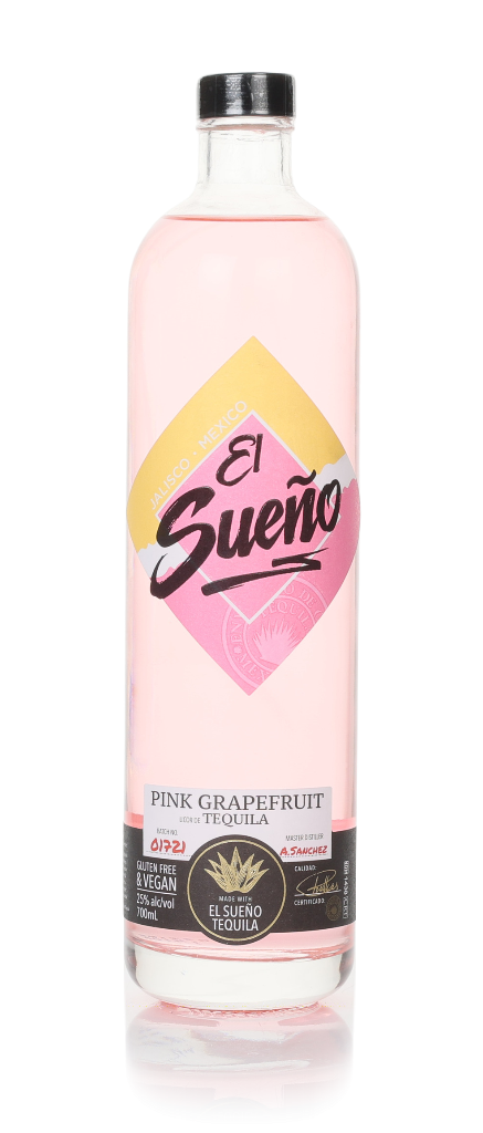 El Sueño Pink Grapefruit Tequila Liqueur 70cl product image