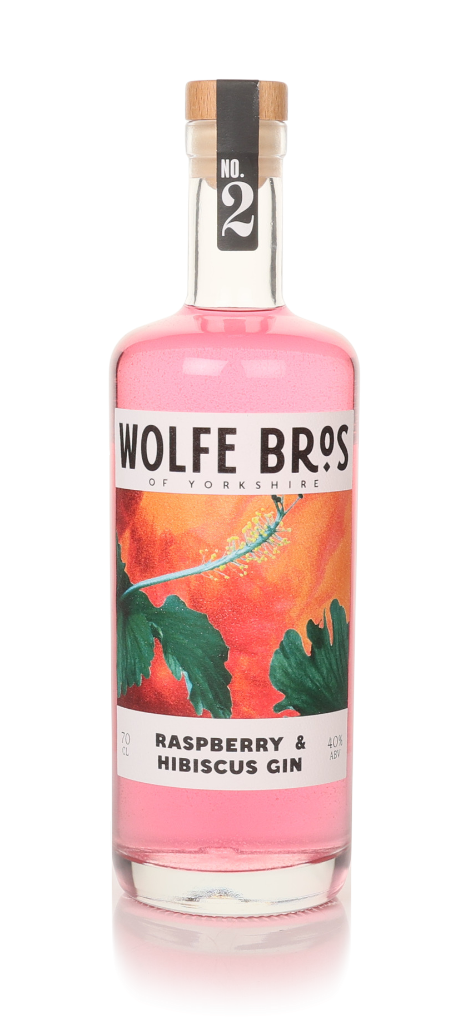Wolfe Bros Raspberry & Hibiscus  Gin 70cl product image