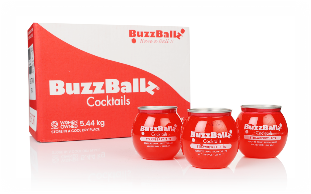 BuzzBallz Strawberry Rita (24 x 200ml) 480cl product image