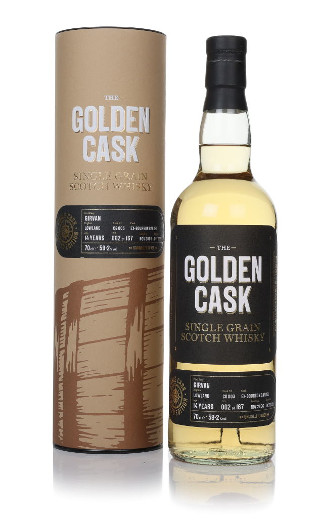 Girvan 14 Year Old 2006 (cask CG003) - The Golden Cask (House of MacDuff) 70cl product image