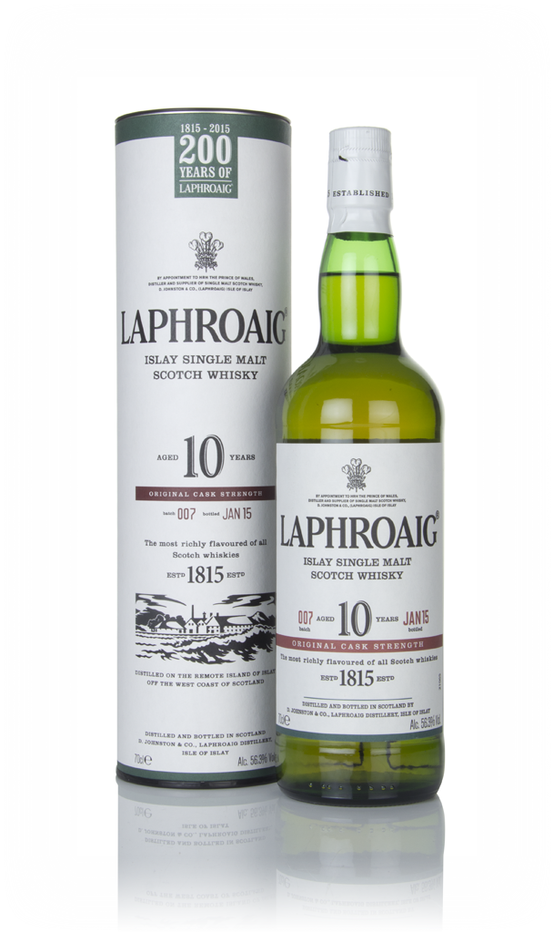 Laphroaig 10 Year Old Cask Strength - Batch 015 Batch 007 product image