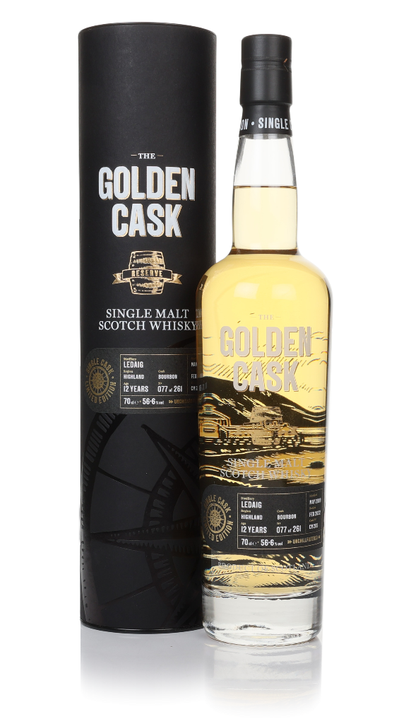 Ledaig 12 Year Old 2009 (cask CM285) - The Golden Cask (House of Macduff) 70cl product image