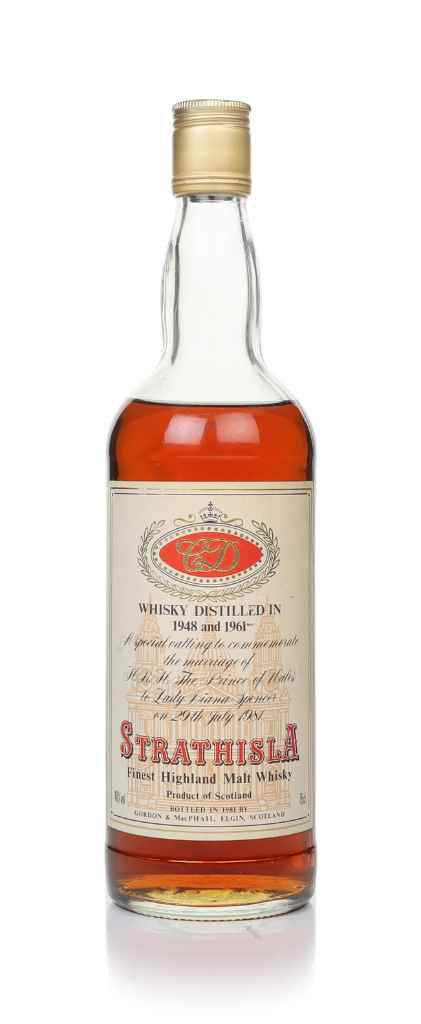 Strathisla 1948 & 1961 (bottled 1981) - Royal Marriage (Gordon & MacPhail) 75cl product image