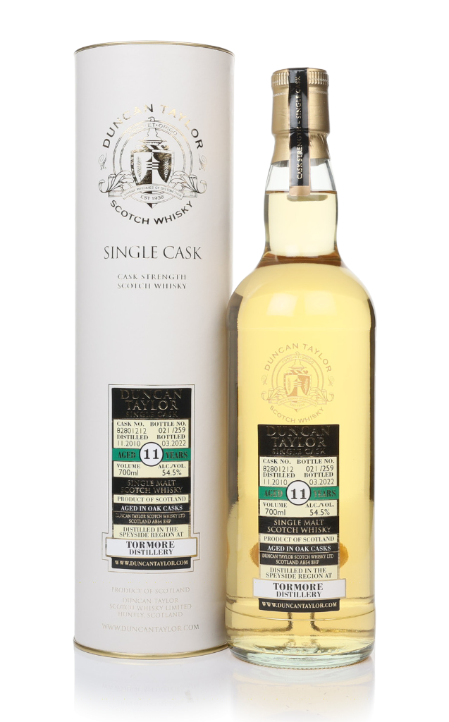 Tormore 11 Year Old 2010 (cask 82801212) - (Duncan Taylor) 70cl product image