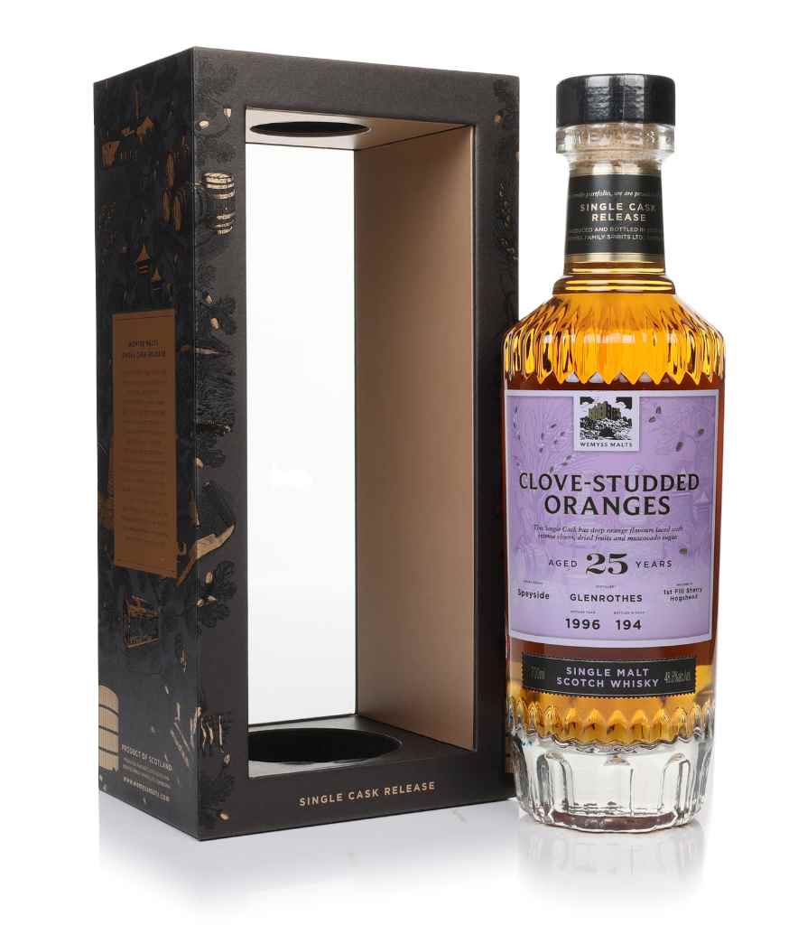 Clove-Studded Oranges 25 Year Old 1996 - Wemyss Malts (Glenrothes) 70cl product image