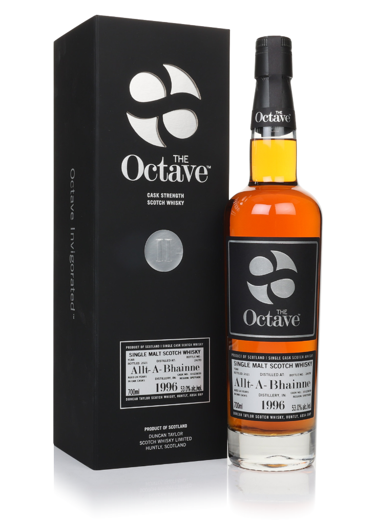 Allt-A-Bhainne 24 Year Old 1996 (cask 10123659) - The Octave (Duncan Taylor) 70cl product image