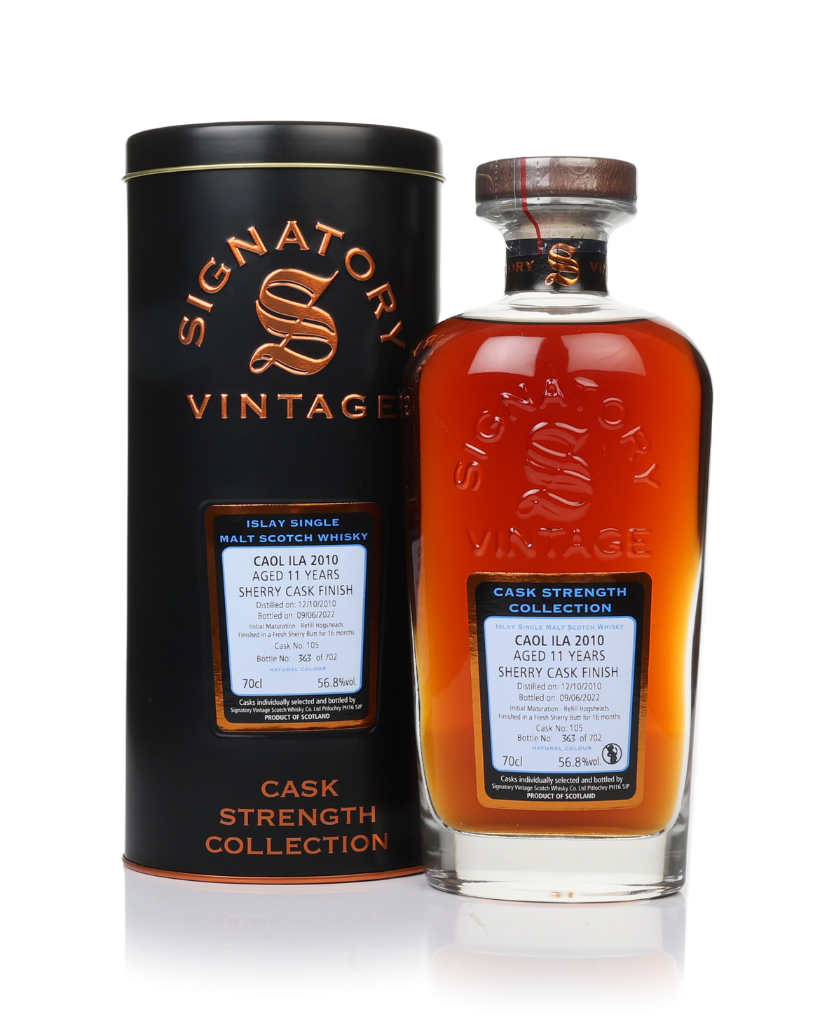 Caol Ila 11 Year Old 2010 (cask 105) - Cask Strength Collection (Signatory) 70cl product image