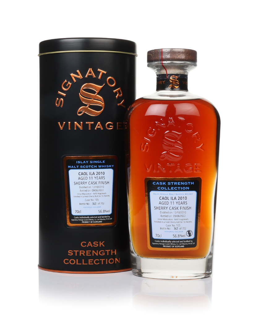 Caol Ila 11 Year Old 2010 (cask 105) - Cask Strength Collection (Signatory) 70cl product image