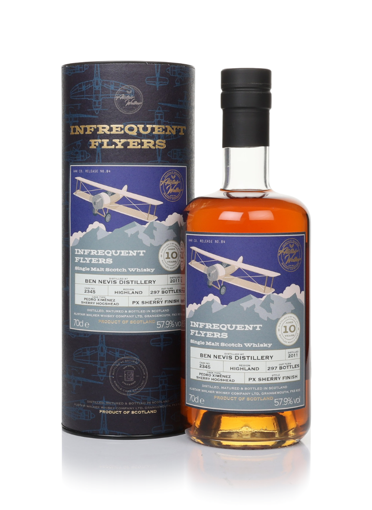 Ben Nevis 10 Year Old 2011 (cask 2345) - Infrequent Flyers (Alistair Walker) 70cl product image