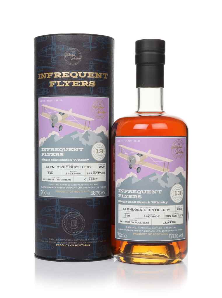 Glenlossie 13 Year Old 2009 (cask 799) - Infrequent Flyers (Alistair Walker) 70cl product image