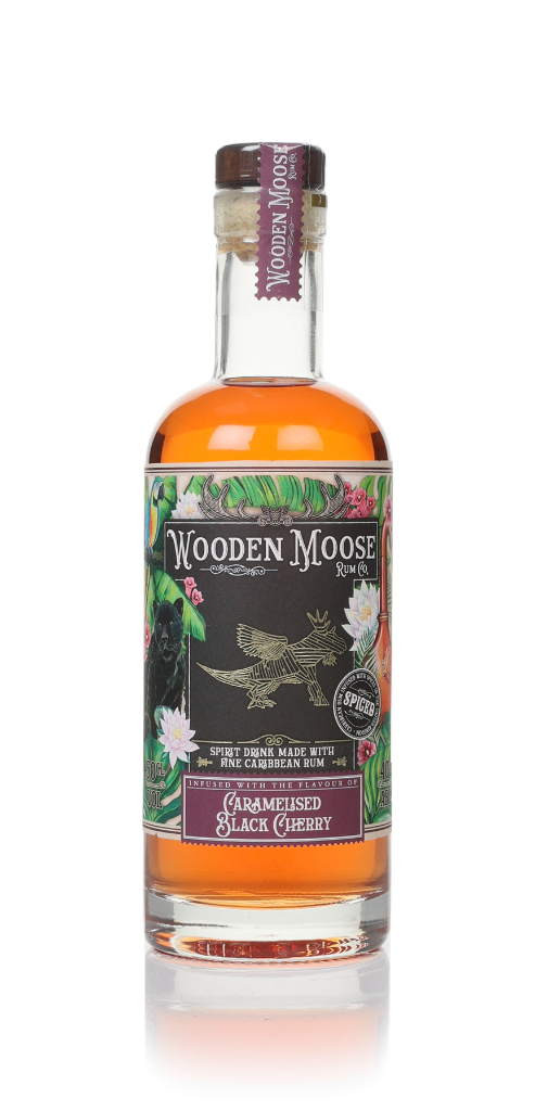 Wooden Moose Caramelised Black Cherry Rum 50cl product image