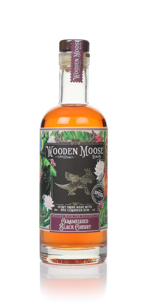 Wooden Moose Caramelised Black Cherry Rum 50cl product image