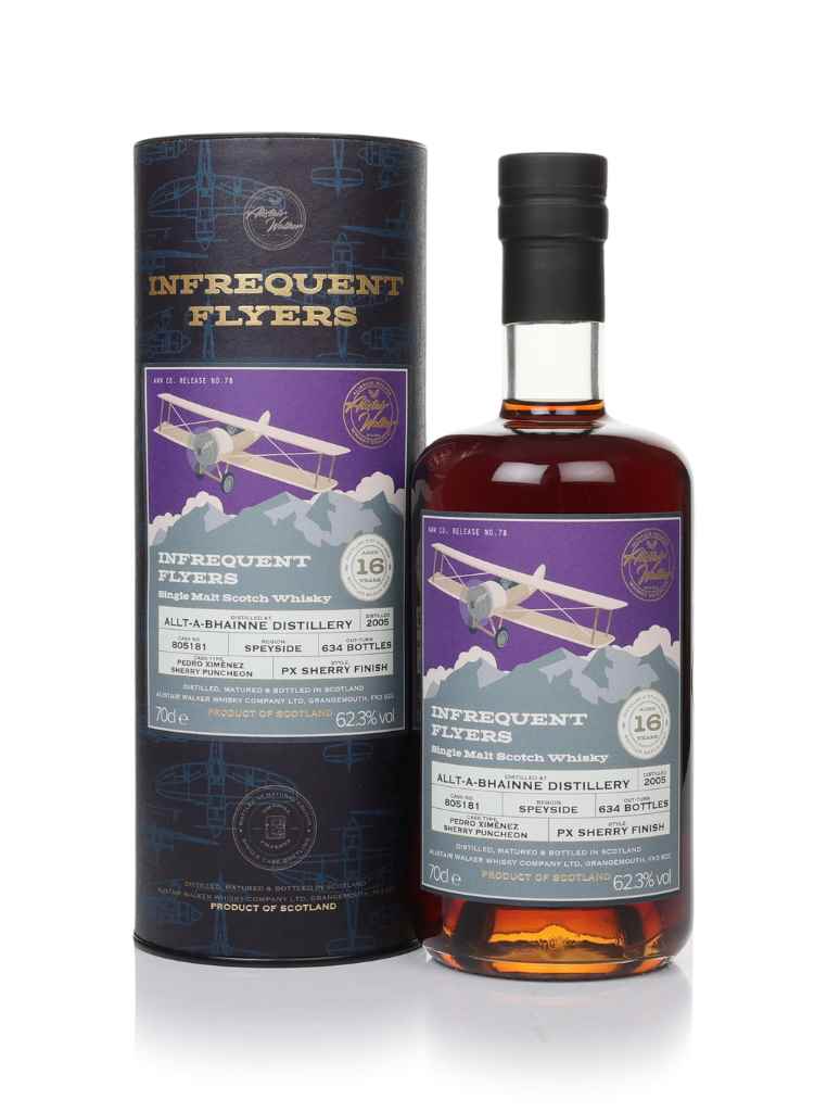 Allt-a-Bhainne 16 Year Old 2005 (cask 805181) - Infrequent Flyers (Alistair Walker) 70cl product image