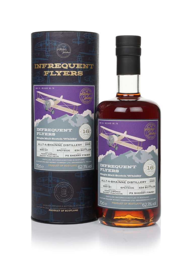Allt-a-Bhainne 16 Year Old 2005 (cask 805181) - Infrequent Flyers (Alistair Walker) 70cl product image