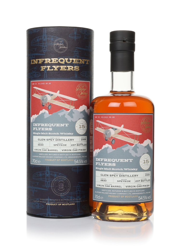 Glen Spey 15 Year Old 2006 (cask 4830) - Infrequent Flyers (Alistair Walker) 70cl product image