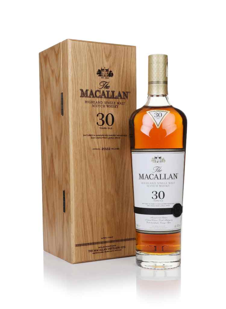 The Macallan 30 Year Old Sherry Oak (2022 Release) 70cl product image