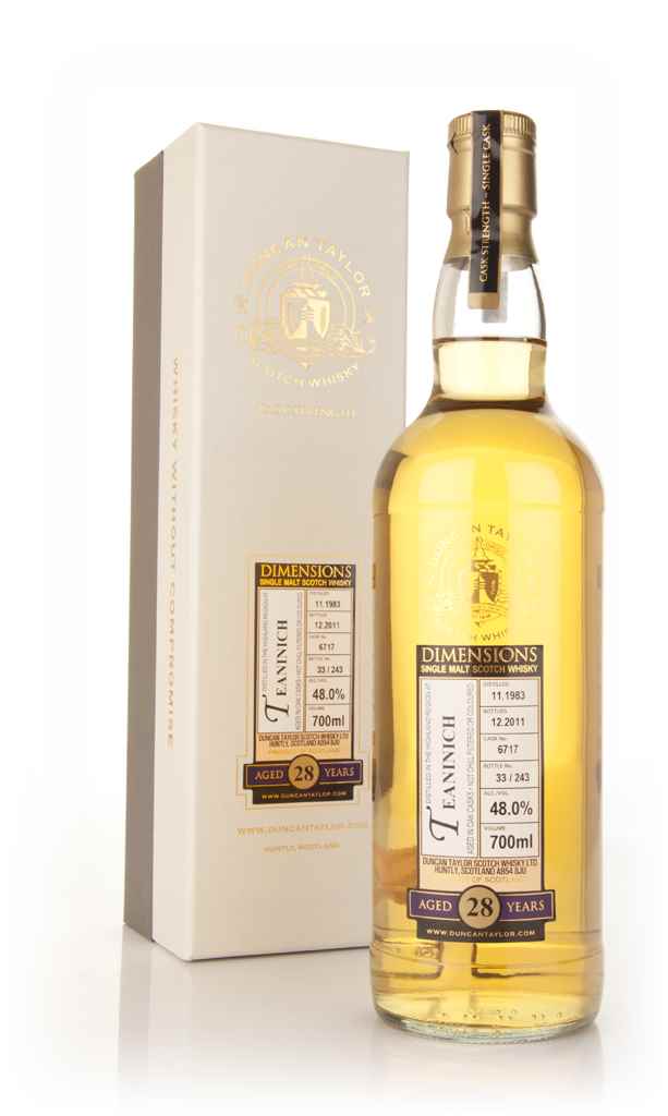 Teaninich 28 Year Old 1983 - Dimensions  (Duncan Taylor) 70cl product image