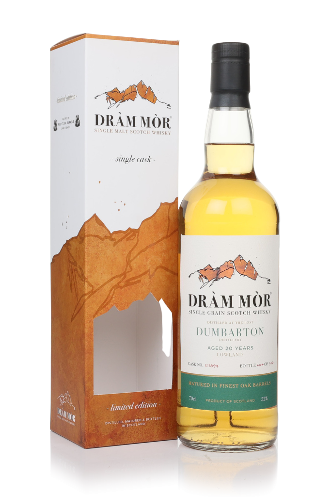 Dumbarton 20 Year Old (cask 211894) - Dràm Mòr 70cl product image