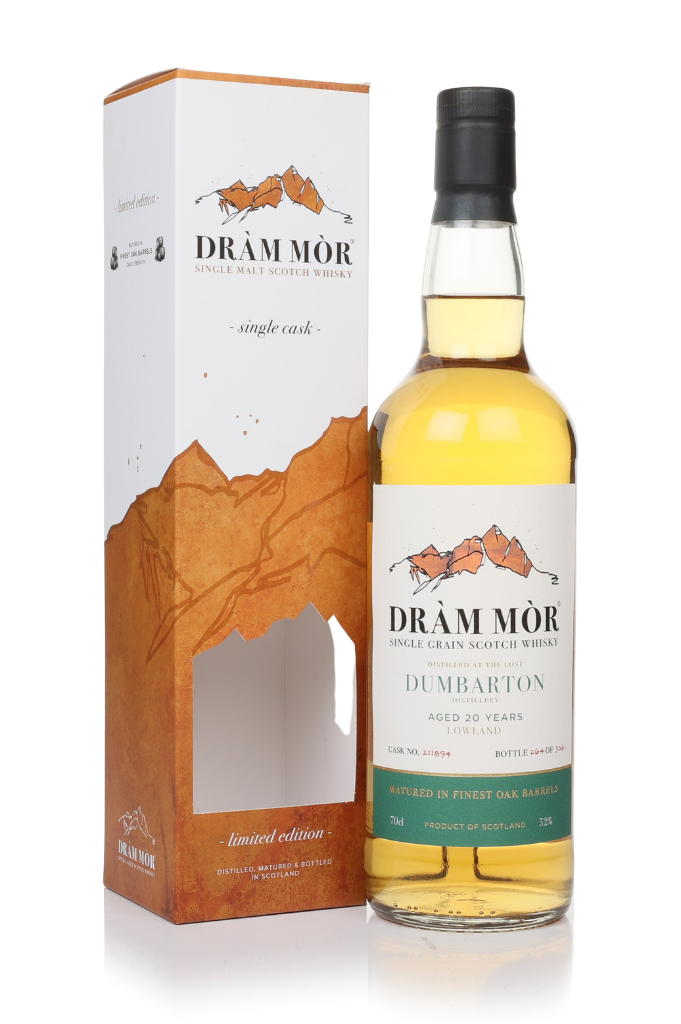 Dumbarton 20 Year Old (cask 211894) - Dràm Mòr 70cl product image