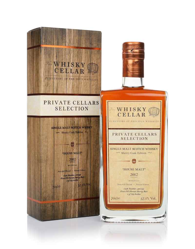 House Malt 2012 (bottled 2022) (cask 900193) - The Whisky Cellar 70cl product image