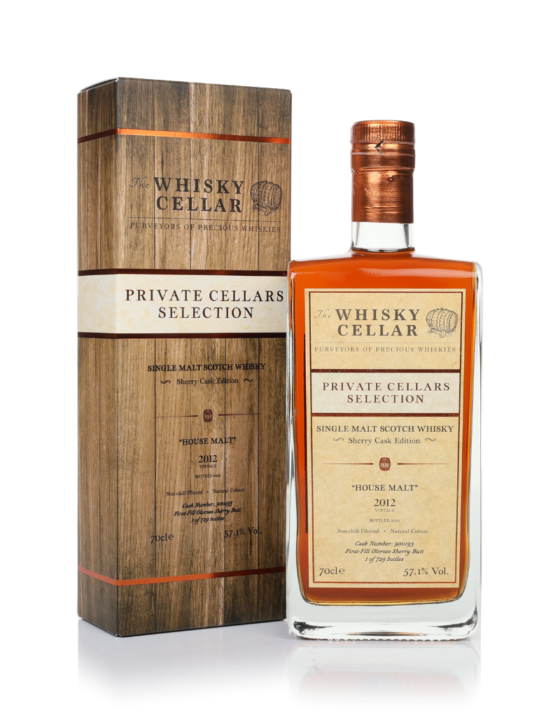 House Malt 2012 (bottled 2022) (cask 900193) - The Whisky Cellar 70cl product image
