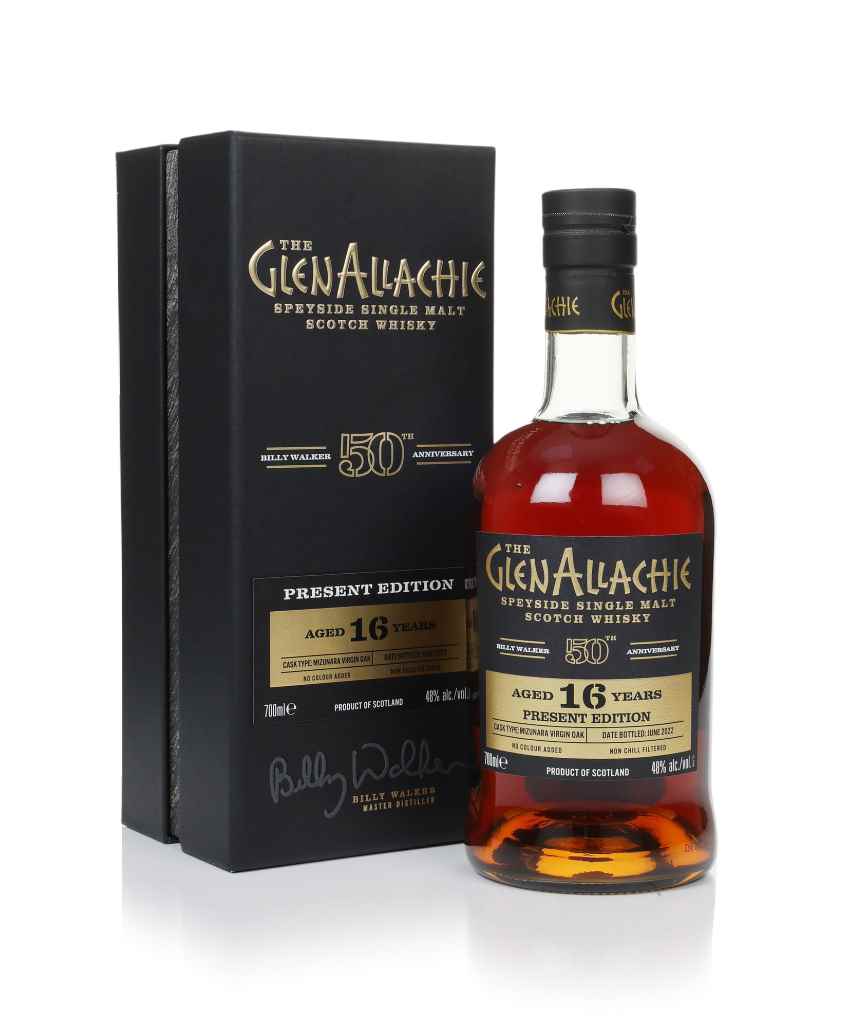 GlenAllachie 16 Year Old Present Edition - Billy Walker 50th Anniversary Series 70cl product image