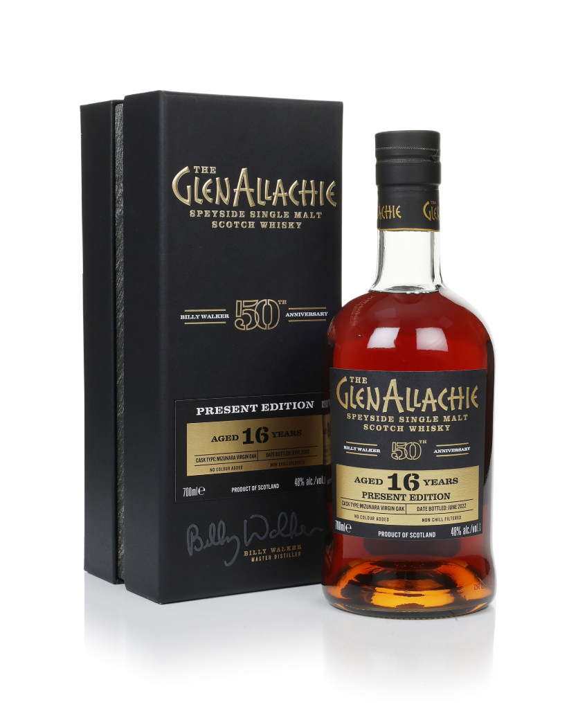 GlenAllachie 16 Year Old Present Edition - Billy Walker 50th Anniversary Series 70cl product image