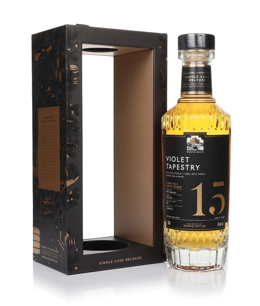 Violet Tapestry 15 Year Old 2006 - Wemyss Malts (Royal Brackla) 70cl product image