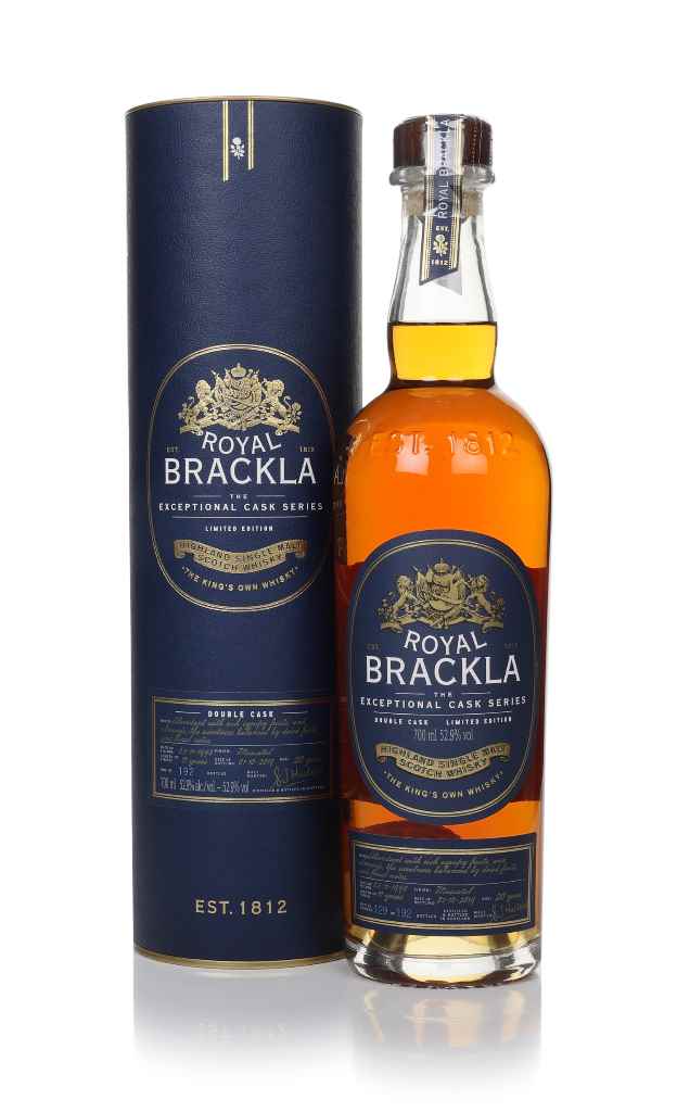 Royal Brackla 20 Year Old 1998 Double Cask - The Exceptional Cask Series 70cl product image
