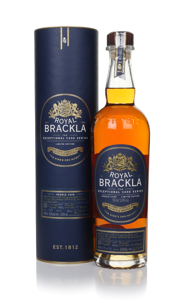 Royal Brackla 20 Year Old 1998 Double Cask - The Exceptional Cask Series 70cl product image