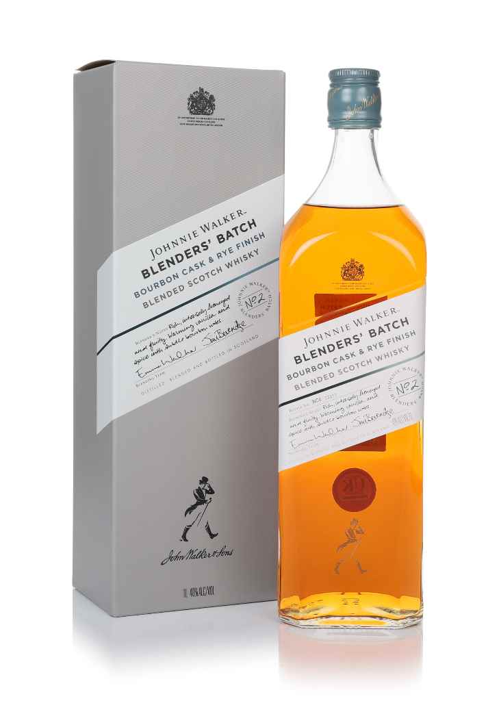 Johnnie Walker Blenders' Batch - Bourbon Cask & Rye Finish 1L 100cl product image