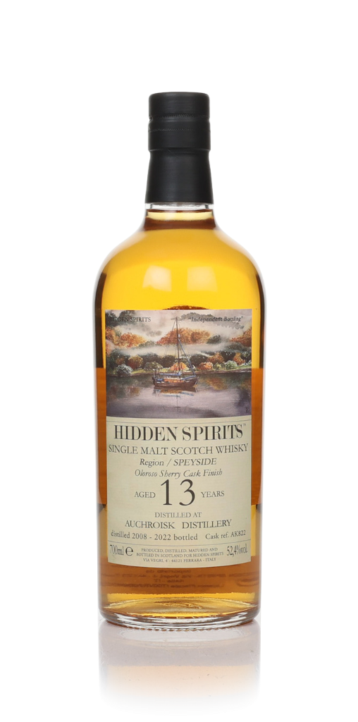 Auchroisk 13 Year Old 2008 (cask AK822) - Hidden Spirits 70cl product image