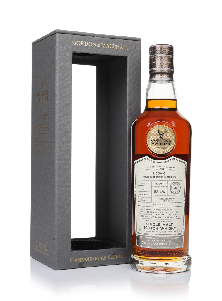 Ledaig 20 Year Old 2001 (cask 285) - Connoisseurs Choice (Gordon & MacPhail) 70cl product image