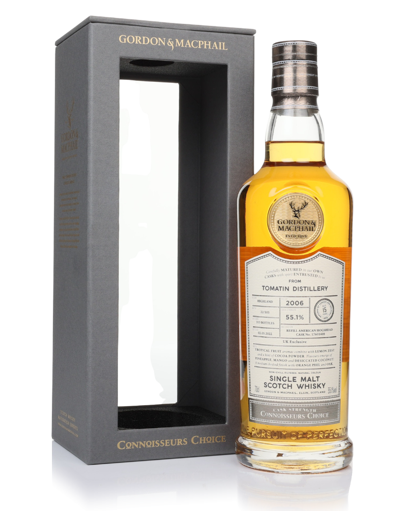 Tomatin 15 Year Old 2006 (cask 17601408) - Connoisseurs Choice (Gordon & MacPhail) 70cl product image