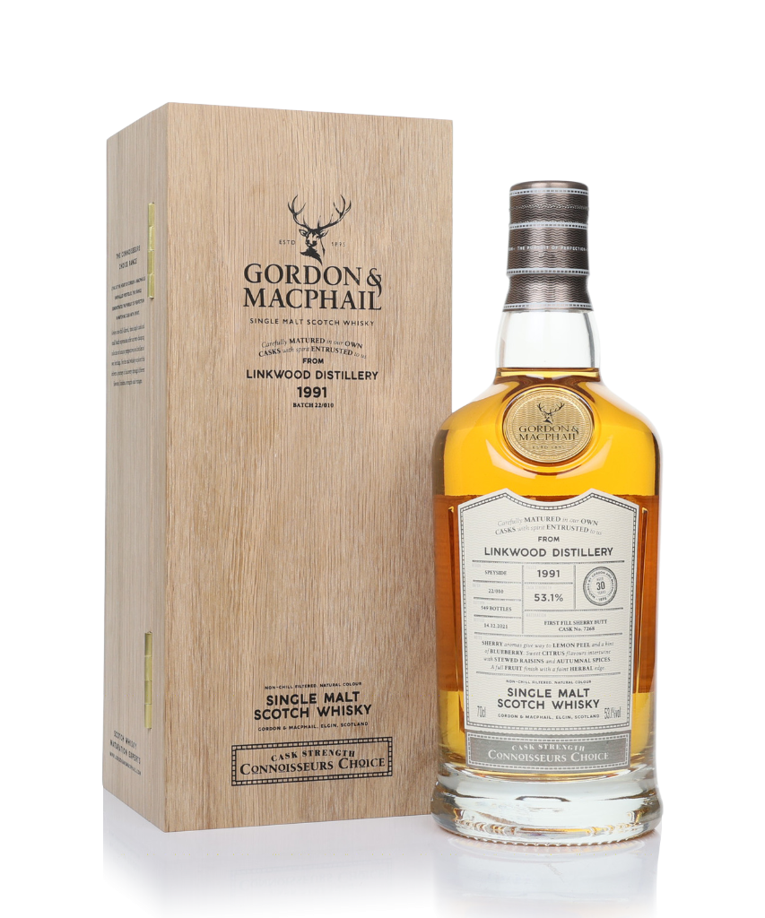 Linkwood 30 Year Old 1991 (cask 7268) - Connoisseurs Choice (Gordon & MacPhail) 70cl product image