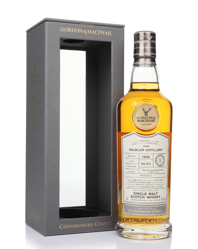 Balblair 23 Year Old 1998 (cask 1075) - Connoisseurs Choice (Gordon & MacPhail) 70cl product image