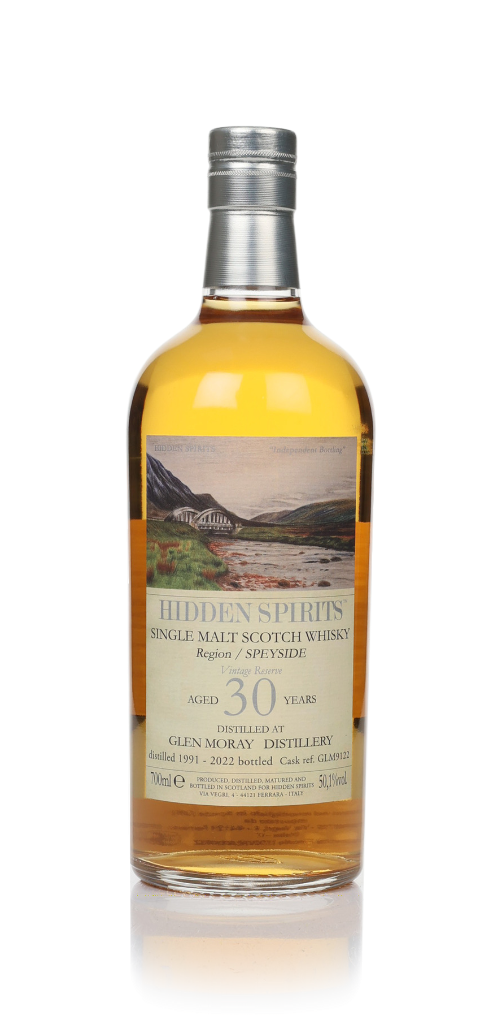 Glen Moray 30 Year Old 1991 (cask GLM9122) - Hidden Spirits 70cl product image